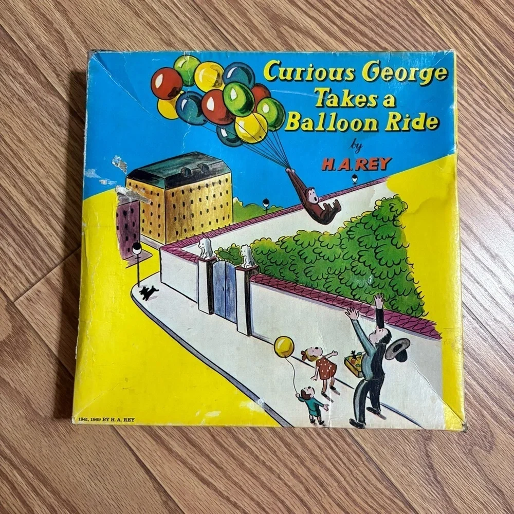 Vintage Curious George Puzzle